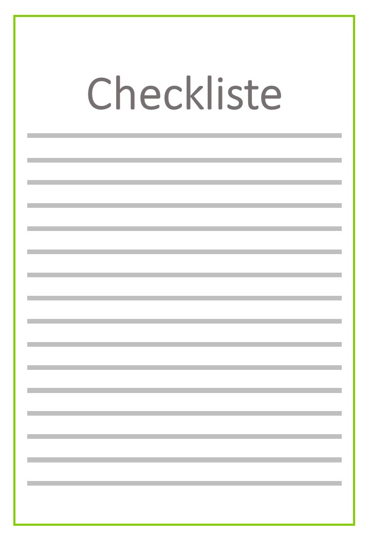 Checkliste Neutral Checkliste - meta HR