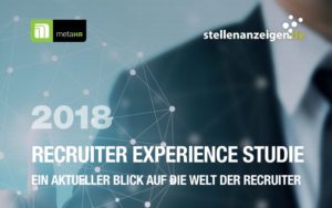 Recruiter Experience Studie 2018